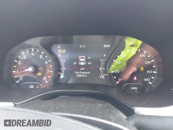 2022 Jeep Compass Latitude Lux with VIN 3C4NJDFBXNT141932, listed as a IAAI auction lot 42527878 with 29,855 mi miles and . Bid and sale history available at DreamBid. Image 7.
