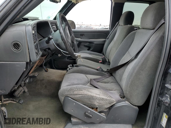 2004 Chevrolet Silverado 1500 with VIN 1GCEK19TX4E186657, listed as a Copart auction lot 45298555 with 251,061 mi miles and Salvage Title. Bid and sale history available at DreamBid. Image 7.
