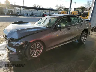 2024 BMW 3 Series 330i with VIN 3MW69FF03R8E77127, listed as a Copart auction lot 43403795 with 0 mi miles and Salvage Title. Bid and sale history available at carsss.com. Image 1.
