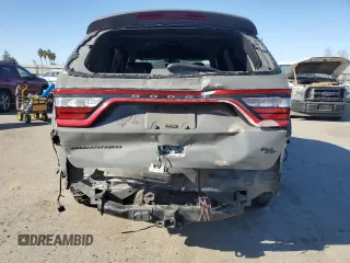 2021 Dodge Durango R/T with VIN 1C4SDHCT5MC761838, listed as a Copart auction lot 88305825 with 58,840 mi miles and Salvage Title. Bid and sale history available at DreamBid. Image 6.