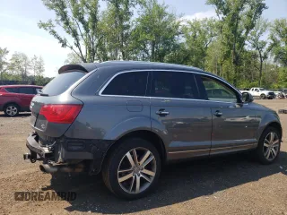 2015 Audi Q7 Premium Plus with VIN WA1LGAFE0FD011271, listed as a Copart auction lot 63250995 with 168,223 mi miles and Salvage title. Bid and sale history available at DreamBid. Image 3.