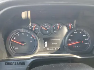 2019 Chevrolet Silverado 1500 Custom with VIN 1GCRYBEH2KZ337231, listed as a Copart auction lot 42398445 with 143,206 mi miles and Salvage Title. Bid and sale history available at DreamBid. Image 9.