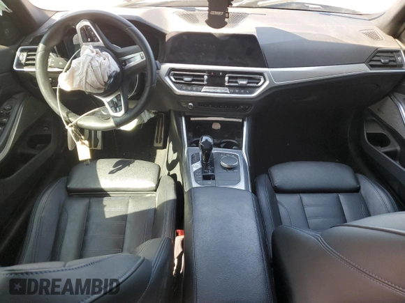 2021 BMW 3 Series 330i with VIN 3MW5R1J06M8B67021, listed as a Copart auction lot 49488195 with 67,806 mi miles and Salvage Title. Bid and sale history available at carsss.com. Image 8.