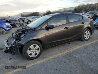 2017 Kia Forte LX with VIN 3KPFK4A76HE078325, listed as a Copart auction lot 42824485 with 54,037 mi miles and Salvage Title. Bid and sale history available at carsss.com. Image 1.