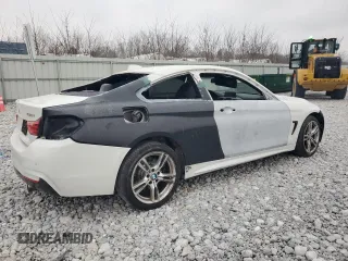 2016 BMW 4 Series 435i xDrive with VIN WBA3R5C55GK373361, listed as a Copart auction lot 85918674 with Not provided miles and Salvage title. Bid and sale history available at DreamBid. Image 3.