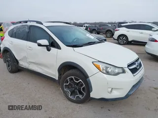 2015 Subaru XV Crosstrek Limited with VIN JF2GPAMC5F8310080, listed as a IAAI auction lot 41706928 with 115,629 mi miles. Bid and sale history available at carsss.com. Image 1.