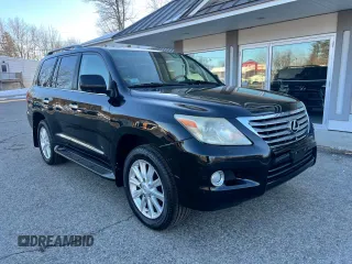 2011 Lexus LX 570 with VIN JTJHY7AX8B4059869, listed as a Copart auction lot 45784115 with 182,133 mi miles and Clean Title. Bid and sale history available at DreamBid. Image 1.