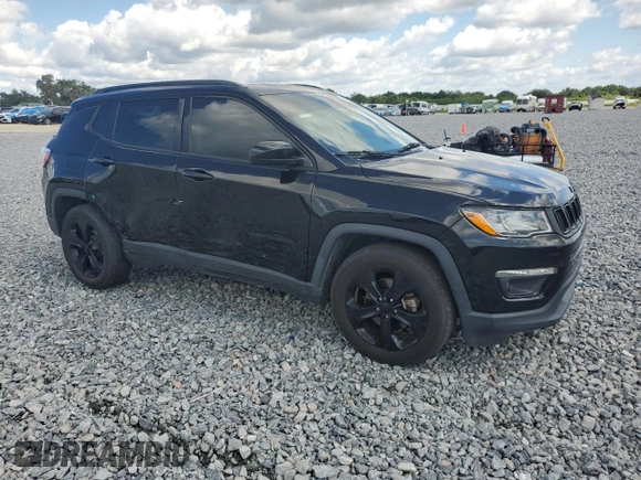 2021 Jeep Compass Latitude with VIN 3C4NJCBBXMT514336, listed as a Copart auction lot 56528865 with 14,324 mi miles and Non repairable. Bid and sale history available at DreamBid. Image 4.