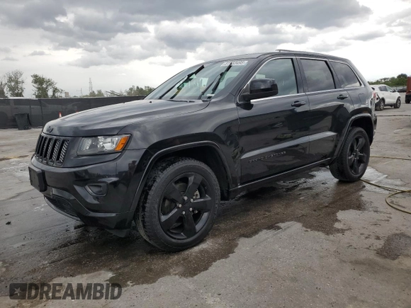 2015 Jeep Grand Cherokee Altitude with VIN 1C4RJEAG3FC185133, listed as a Copart auction lot 51153495 with 172,223 mi miles and Salvage Title. Bid and sale history available at carsss.com. Image 1.