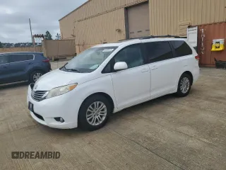 2013 Toyota Sienna XLE AAS with VIN 5TDYK3DC0DS327066, listed as a Copart auction lot 51809745 with 163,567 mi miles and Salvage Title. Bid and sale history available at carsss.com. Image 1.