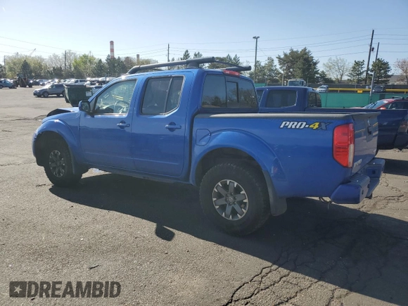 2015 Nissan Frontier Pro-4X with VIN 1N6AD0EV2FN736394, listed as a Copart auction lot 53916455 with 116,801 mi miles and Salvage title. Bid and sale history available at DreamBid. Image 2.