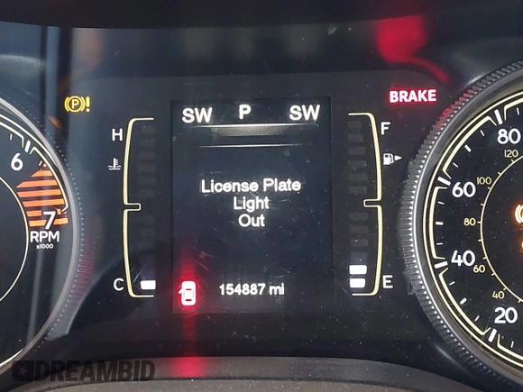 2017 Jeep Cherokee Latitude with VIN 1C4PJMCB4HW570754, listed as a IAAI auction lot 42159375 with 154,887 mi miles. Bid and sale history available at carsss.com. Image 15.