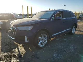 2023 Audi Q7 Premium Plus with VIN WA1LXBF78PD015318, listed as a Copart auction lot 49242945 with 23,027 mi miles and Salvage Title. Bid and sale history available at carsss.com. Image 1.