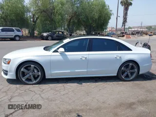 2017 Audi A8 Sport with VIN WAU43AFD3HN010445, listed as a IAAI auction lot 42714864 with 106,748 mi miles and . Bid and sale history available at DreamBid. Image 15.