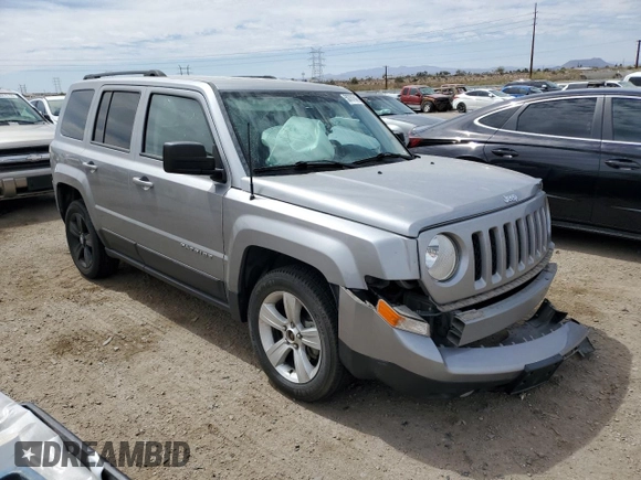 2017 Jeep Patriot High Altitude with VIN 1C4NJPFA5HD122871, listed as a Copart auction lot 50761645 with 105,186 mi miles and Salvage Title. Bid and sale history available at carsss.com. Image 4.