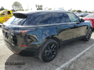 2024 Land Rover Range Rover Velar Dynamic SE with VIN SALYL2EXXRA386373, listed as a Copart auction lot 46256485 with 19,602 mi miles and Salvage title. Bid and sale history available at DreamBid. Image 3.