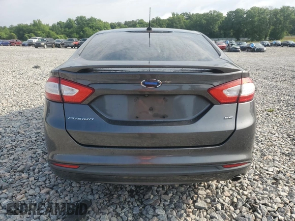 2016 Ford Fusion SE with VIN 3FA6P0H77GR221702, listed as a Copart auction lot 57271495 with 121,810 mi miles and Salvage title. Bid and sale history available at DreamBid. Image 6.