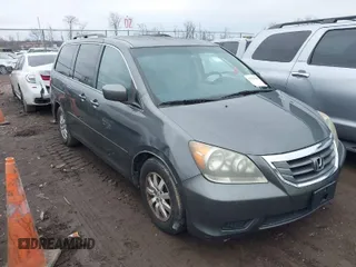 2008 Honda Odyssey EX with VIN 5FNRL38458B023391, listed as a IAAI auction lot 41753148 with 240,020 mi miles. Bid and sale history available at carsss.com. Image 1.