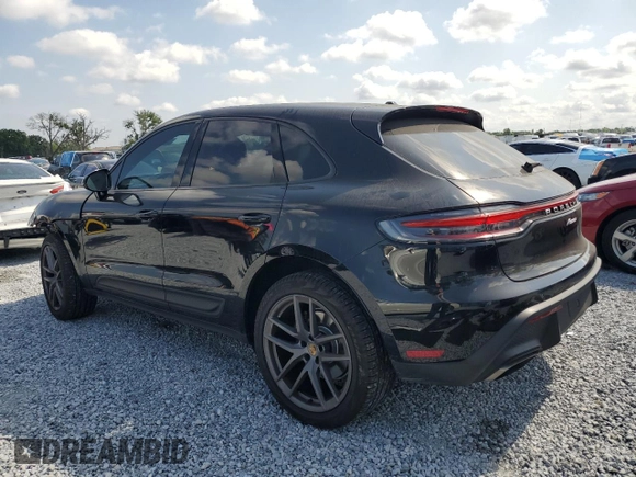 2022 Porsche Macan with VIN WP1AA2A56NLB09932, listed as a Copart auction lot 55310715 with 18,741 mi miles and Salvage title. Bid and sale history available at DreamBid. Image 2.