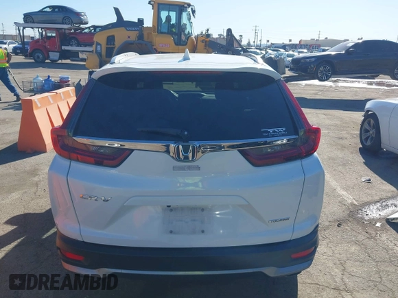 2021 Honda CR-V Touring with VIN 2HKRW1H91MH418803, listed as a IAAI auction lot 41341490 with 78,489 mi miles. Bid and sale history available at carsss.com. Image 16.