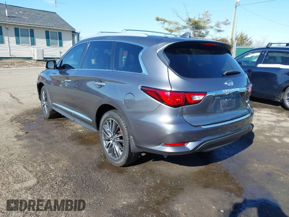 2016 Infiniti QX60 with VIN 5N1AL0MM5GC502404, listed as a IAAI auction lot 41347240 with 133,334 mi miles and . Bid and sale history available at DreamBid. Image 3.