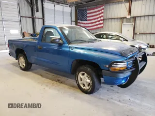 1999 Dodge Dakota SLT with VIN 1B7FL26X0XS298131, listed as a Copart auction lot 69590254 with 162,606 mi miles and Salvage Title. Bid and sale history available at carsss.com. Image 4.