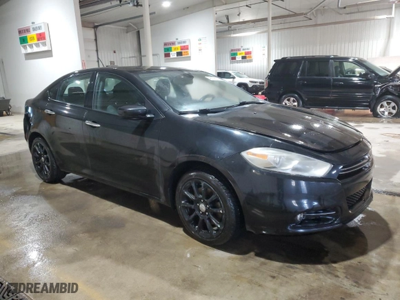 2016 Dodge Dart SXT Sport with VIN 1C3CDFFA3GD796433, listed as a Copart auction lot 49068905 with 176,331 mi miles and Salvage Title. Bid and sale history available at carsss.com. Image 4.