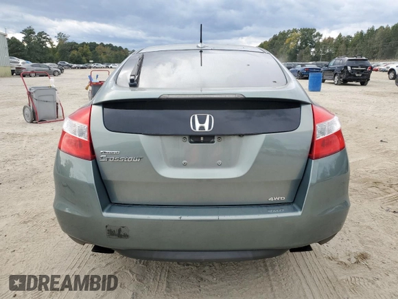 2010 Honda Accord Crosstour EX-L with VIN 5J6TF2H59AL015159, listed as a Copart auction lot 76373294 with 204,990 mi miles and Salvage Title. Bid and sale history available at carsss.com. Image 6.