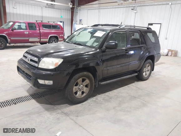 2005 Toyota 4Runner SR5 with VIN JTEBU14R258030830, listed as a IAAI auction lot 41550045 with 269,026 mi miles. Bid and sale history available at carsss.com. Image 17.