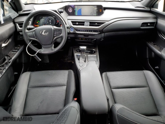 2020 Lexus UX with VIN JTHP9JBH4L2026847, listed as a Copart auction lot 42761405 with 27,402 mi miles and Salvage Title. Bid and sale history available at carsss.com. Image 8.