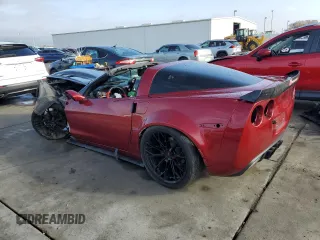 2008 Chevrolet Corvette with VIN 1G1YY26W485107420, listed as a Copart auction lot 84562374 with 0 mi miles and Salvage Title. Bid and sale history available at carsss.com. Image 2.