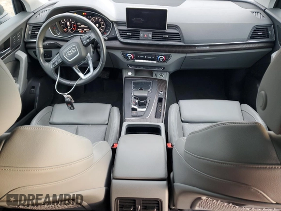 2020 Audi Q5 Premium Plus with VIN WA1BNAFY9L2074758, listed as a Copart auction lot 48193075 with 87,102 mi miles and Salvage Title. Bid and sale history available at carsss.com. Image 8.