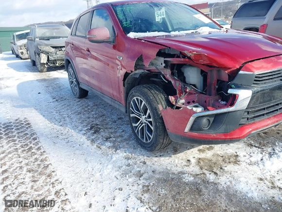 2017 Mitsubishi Outlander Sport ES 2.0 with VIN JA4AP3AU5HZ054964, listed as a IAAI auction lot 41307163 with 68,665 mi miles. Bid and sale history available at carsss.com. Image 6.