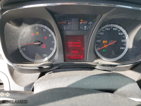 2012 GMC Terrain SLT-2 with VIN 2GKFLWE56C6161106, listed as a Copart auction lot 43762205 with 195,434 mi miles and Salvage Title. Bid and sale history available at carsss.com. Image 9.