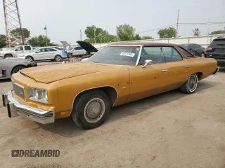 1975 Chevrolet Caprice с VIN 1N39Y5S114374, выставлен на аукционе Copart как лот 59376965 с пробегом 62 781 миль миль и Чистый • Clean title. История ставок и продаж доступна на DreamBid. Изображение 1.