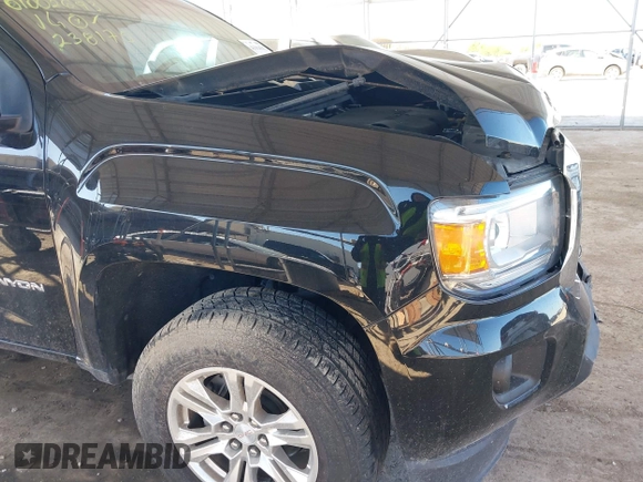 2019 GMC Canyon 2WD SLE with VIN 1GTG5CEN2K1238175, listed as a IAAI auction lot 41964502 with 96,107 mi miles and . Bid and sale history available at DreamBid. Image 18.