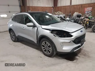 2020 Ford Escape SEL with VIN 1FMCU9H63LUA19326, listed as a IAAI auction lot 42427048 with 57,956 mi miles and . Bid and sale history available at DreamBid. Image 1.