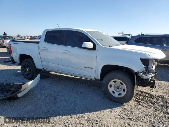 2020 Chevrolet Colorado 4WD LT with VIN 1GCGTCEN2L1231637, listed as a Copart auction lot 42755265 with 81,581 mi miles and Salvage Title. Bid and sale history available at carsss.com. Image 4.