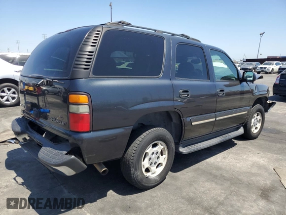 2005 Chevrolet Tahoe LS with VIN 1GNEC13T75R159861, listed as a Copart auction lot 64048295 with Not provided miles and Salvage title. Bid and sale history available at DreamBid. Image 3.