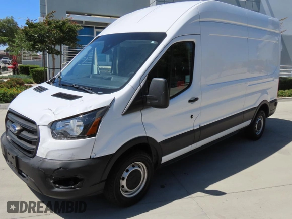 2020 Ford Transit Cargo с VIN 1FTBR1X8XLKB60749, выставлен на аукционе Copart как лот 61684405 с пробегом 77 415 миль миль и Списание • Salvage title. История ставок и продаж доступна на DreamBid. Изображение 2.
