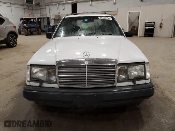 1987 Mercedes-Benz 300 with VIN WDBEB93D9HF036375, listed as a Copart auction lot 85326994 with 175,986 mi miles and Salvage Title. Bid and sale history available at DreamBid. Image 5.