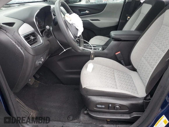 2023 Chevrolet Equinox LS z VIN 3GNAXHEG1PL135593, wystawiony jako Copart lot #45007665 z przebiegiem 44 020 mil mil oraz Szkoda całkowita • Salvage title. Historia ofert i sprzedaży dostępna na DreamBid. Obrazek 7.