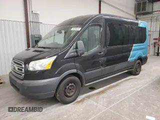 2015 Ford Transit Passenger XL z VIN 1FBAX2CM5FKB22509, wystawiony jako Copart lot #50359265 z przebiegiem 190 581 mil mil oraz Szkody całkowita. Historia ofert i sprzedaży dostępna na DreamBid. Obrazek 1.