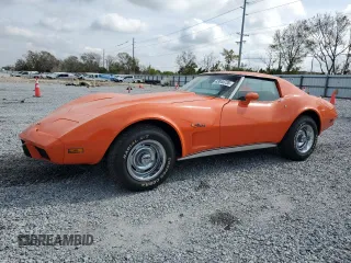 1976 Chevrolet Corvette with VIN 1Z37L6S442300, listed as a Copart auction lot 43044735 with 90,217 mi miles and Salvage title. Bid and sale history available at DreamBid. Image 1.