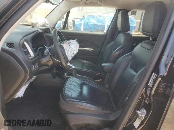 2017 Jeep Renegade Limited with VIN ZACCJADB2HPE38679, listed as a Copart auction lot 57443765 with 190,674 mi miles and Salvage title. Bid and sale history available at DreamBid. Image 7.