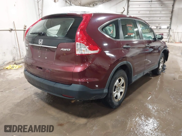 2014 Honda CR-V LX with VIN 5J6RM4H30EL047319, listed as a IAAI auction lot 41393975 with 76,124 mi miles. Bid and sale history available at carsss.com. Image 4.