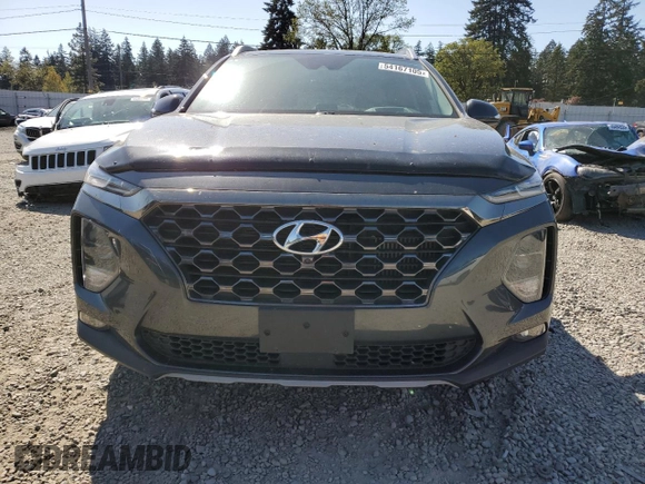 2020 Hyundai Santa Fe Limited with VIN 5NMS5CAA5LH266346, listed as a Copart auction lot 54167105 with 38,566 mi miles and Salvage Title. Bid and sale history available at carsss.com. Image 5.