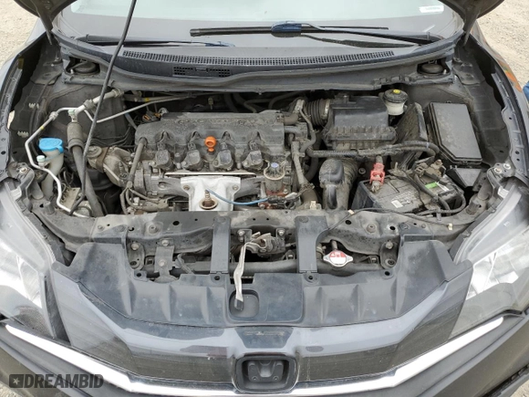 2014 Honda Civic Coupe LX with VIN 2HGFG3B54EH511862, listed as a Copart auction lot 53186585 with 174,498 mi miles and Salvage Title. Bid and sale history available at carsss.com. Image 13.