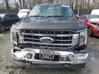 2023 Ford F-150 XL with VIN 1FTFW1ED7PFA06556, listed as a Copart auction lot 45241085 with 51,075 mi miles and Salvage Title. Bid and sale history available at carsss.com. Image 5.