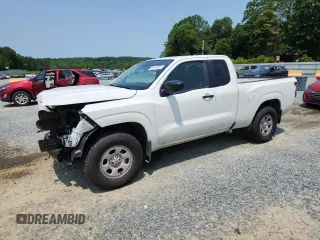 2024 Nissan Frontier S with VIN 1N6ED1CL8RN676666, listed as a Copart auction lot 59100355 with 21,362 mi miles and Salvage title. Bid and sale history available at DreamBid. Image 1.
